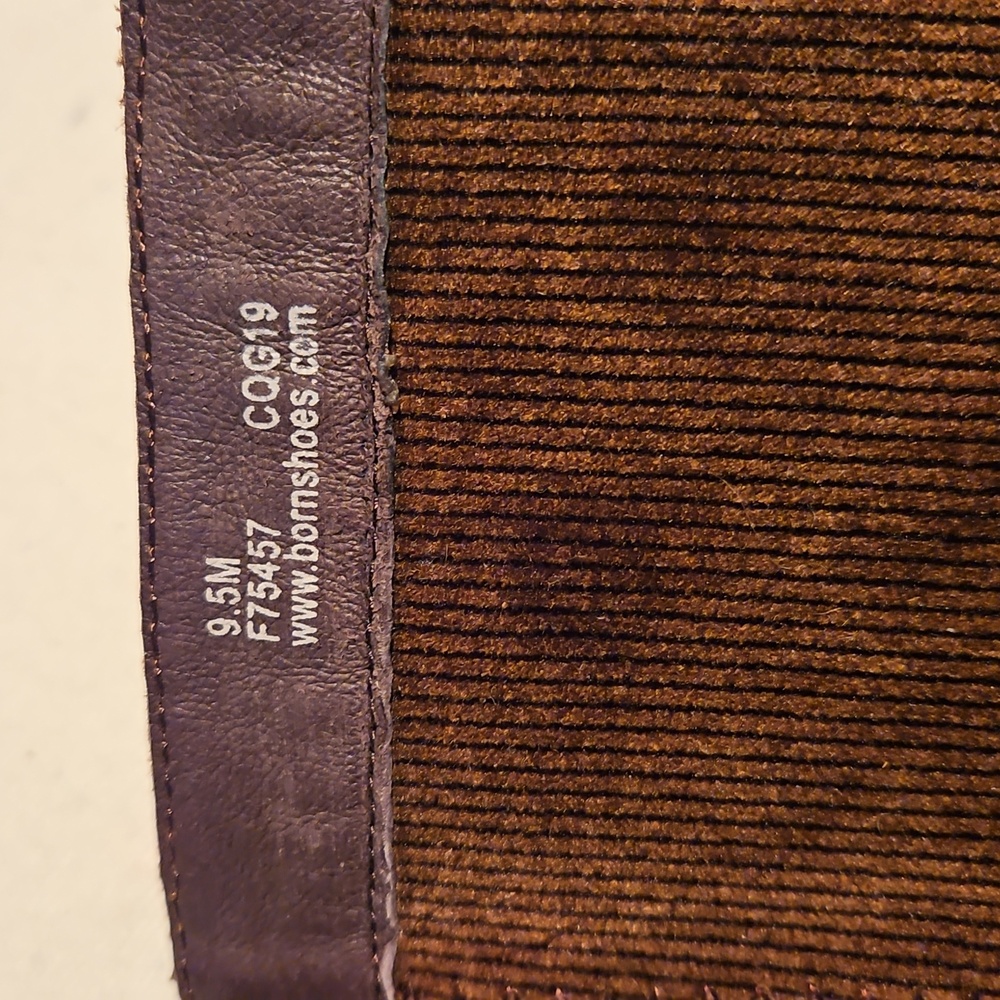 Born Cotto Brown Suede Knee-high Boots - Picture 7 of 12